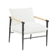 Cali Performance Fabric Accent Chair - Pearl