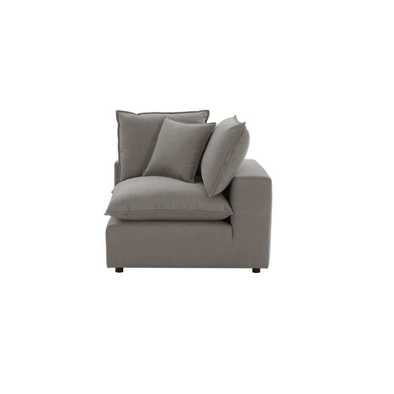Cali Performance Fabric Modular Corner Chair - Slate
