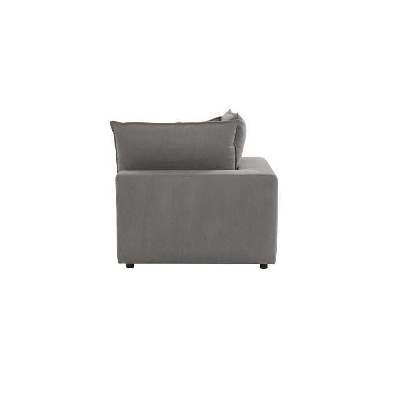 Cali Performance Fabric Modular Corner Chair - Slate