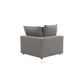Cali Performance Fabric Modular Corner Chair - Slate