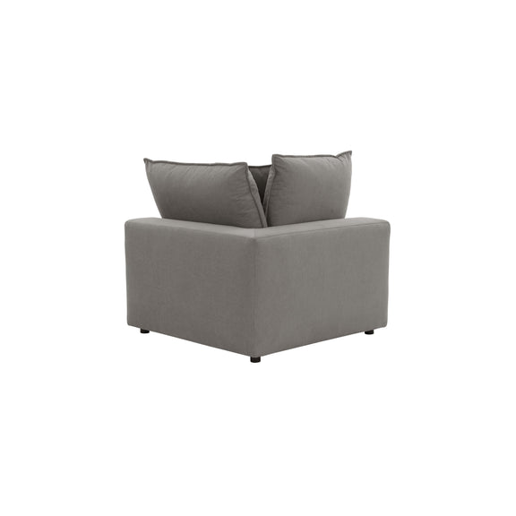 Cali Performance Fabric Modular Corner Chair - Slate