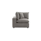 Cali Performance Fabric Modular Corner Chair - Slate