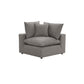 Cali Performance Fabric Modular Corner Chair - Slate
