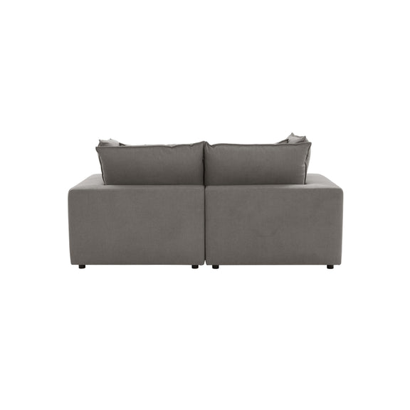 Cali 80" Modular Loveseat - Slate