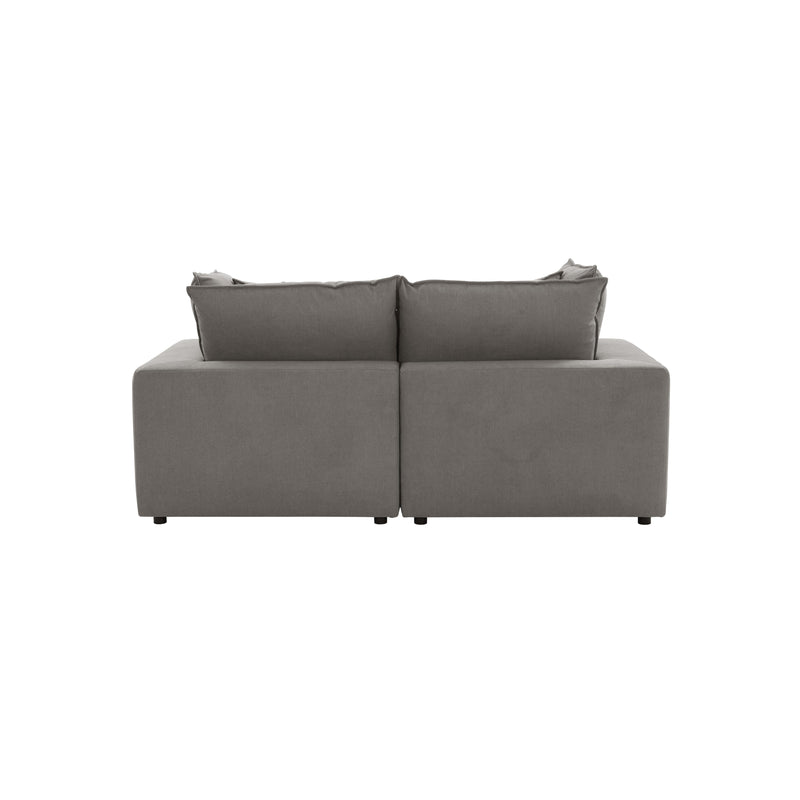 Cali 80" Modular Loveseat - Slate