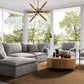 Cali 4-Piece Performance Fabric Modular Sectional - Slate