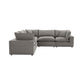 Cali 5-Piece Performance Fabric Modular L-Sectional - Slate
