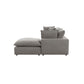 Cali 4-Piece Performance Fabric Modular Sectional - Slate