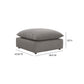 Cali Performance Fabric Ottoman - Slate