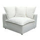 Cali Performance Fabric Modular Corner Chair - Pearl