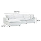 Cali 4-Piece Performance Fabric Modular Sectional - Pearl