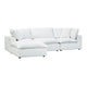 Cali 4-Piece Performance Fabric Modular Sectional - Pearl
