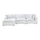 Cali 4-Piece Performance Fabric Modular Sectional - Pearl