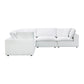 Cali 5-Piece Performance Fabric Modular L-Sectional - Pearl