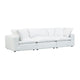 Cali 120" Performance Fabric Modular Sofa - Pearl