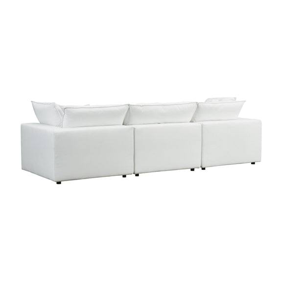Cali 120" Performance Fabric Modular Sofa - Pearl