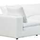 Cali 120" Performance Fabric Modular Sofa - Pearl