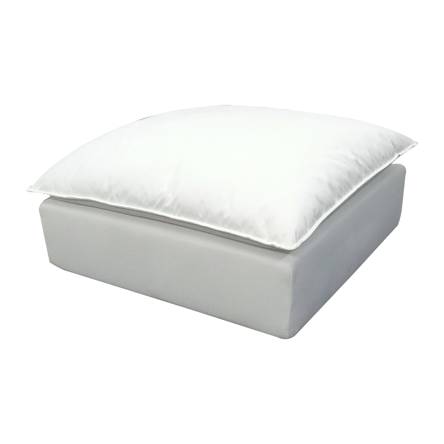 Cali Performance Fabric Ottoman - Pearl