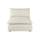 Cali Performance Fabric Modular Armless Chair - Natural