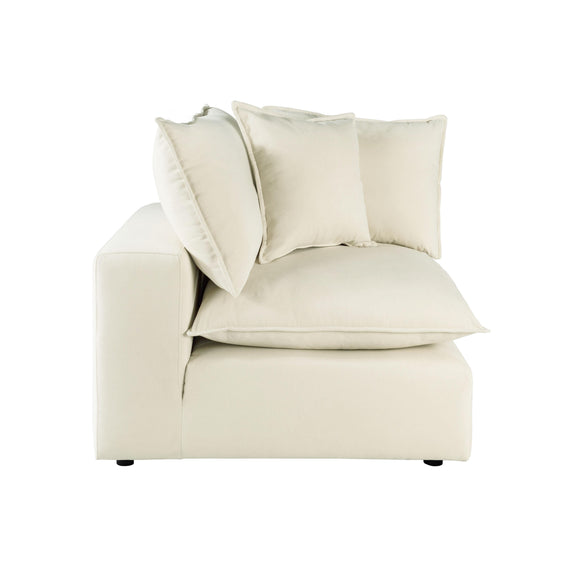 Cali Performance Fabric Modular Corner Chair - Natural