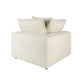 Cali Performance Fabric Modular Corner Chair - Natural