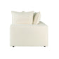 Cali Performance Fabric Modular Corner Chair - Natural