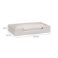 Cali Performance Fabric Modular Pet Bed - Natural