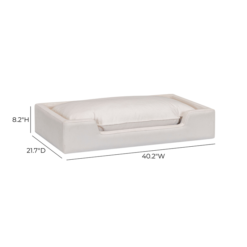 Cali Performance Fabric Modular Pet Bed - Natural