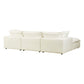 Cali 4-Piece Performance Fabric Modular Sectional - Natural