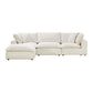 Cali 4-Piece Performance Fabric Modular Sectional - Natural