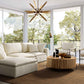 Cali 4-Piece Performance Fabric Modular Sectional - Natural
