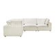Cali 5-Piece Performance Fabric Modular L-Sectional - Natural