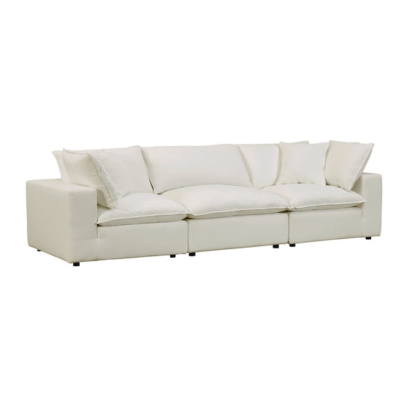 Cali 120" Performance Fabric Modular Sofa - Natural