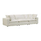 Cali 120" Performance Fabric Modular Sofa - Natural