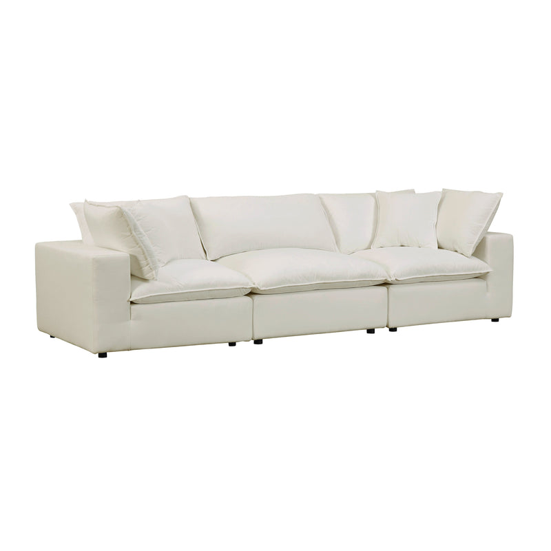 Cali 120" Performance Fabric Modular Sofa - Natural