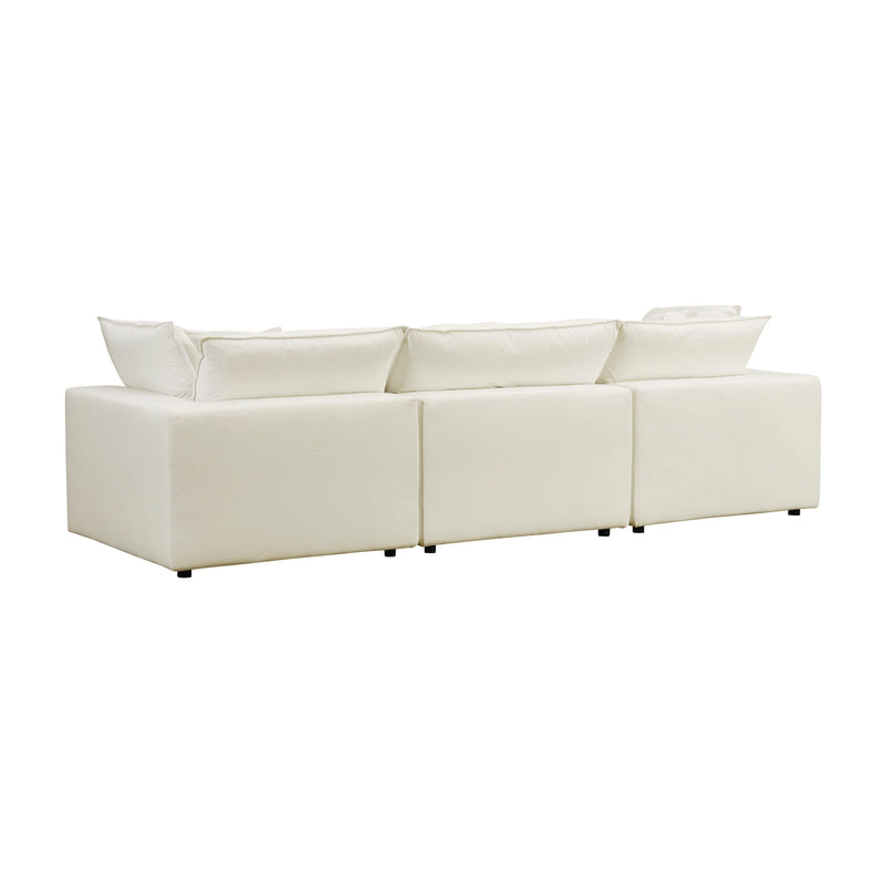 Cali 120" Performance Fabric Modular Sofa - Natural