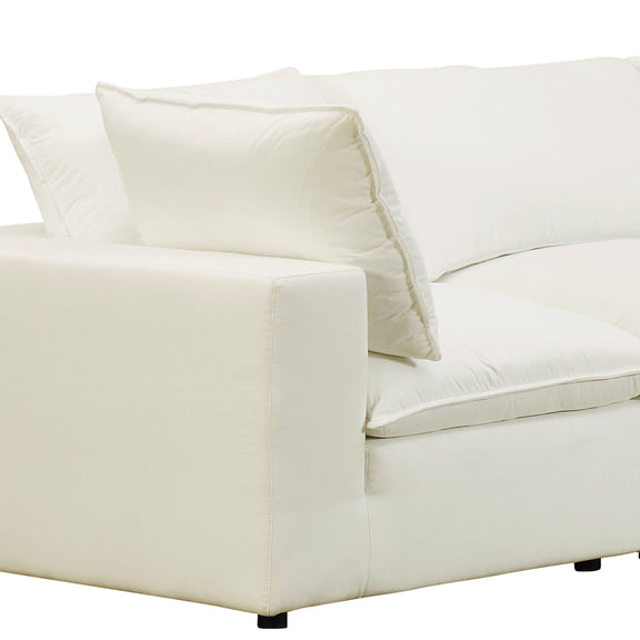 Cali 120" Performance Fabric Modular Sofa - Natural