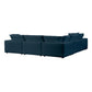 Cali 5-Piece Performance Fabric Modular L-Sectional - Navy