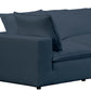 Cali 120" Performance Fabric Modular Sofa - Navy