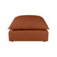 Cali Performance Fabric Ottoman - Rust