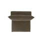 Cali Chocolate Brown Performance Velvet Armless Chair