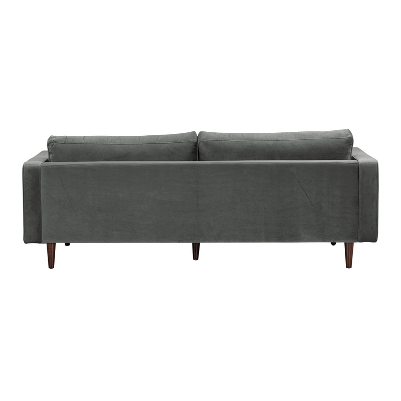 Cave 88" Performance Velvet Sofa - Grey