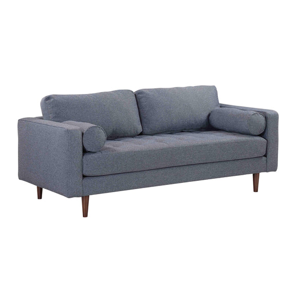 Cave 76" Tweed Loveseat - Navy