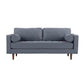 Cave 76" Tweed Loveseat - Navy