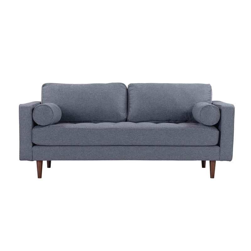 Cave 76" Tweed Loveseat - Navy