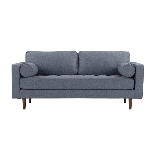 Cave 76" Tweed Loveseat - Navy