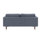 Cave 76" Tweed Loveseat - Navy