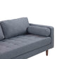 Cave 76" Tweed Loveseat - Navy