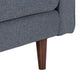 Cave 76" Tweed Loveseat - Navy