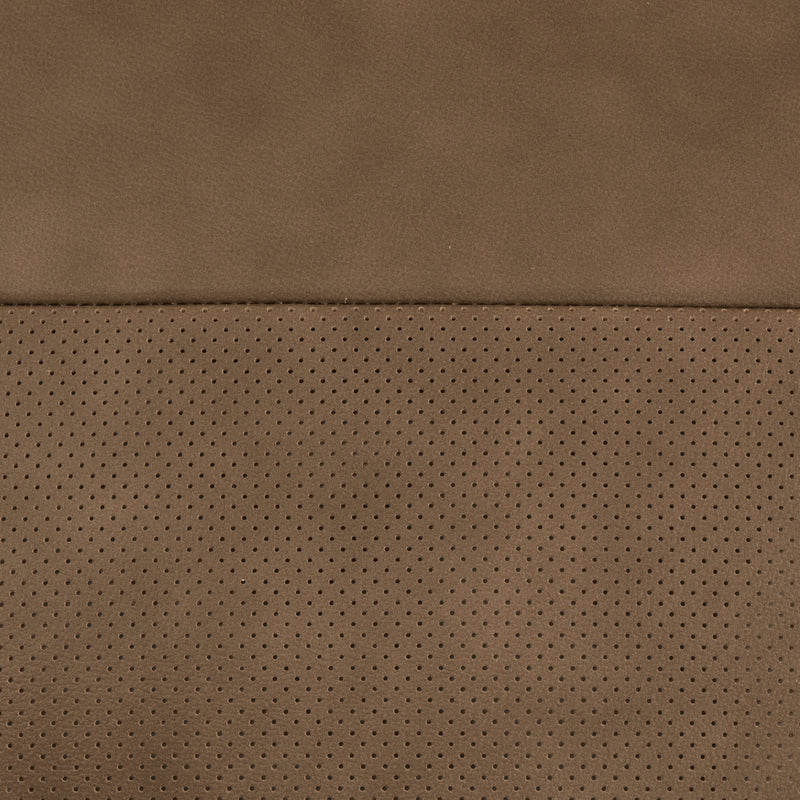Cali 120" Brown Leather Modular Sofa